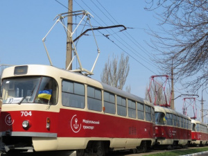 Мариупольские трамваи уже оснастили GPS, а летом добавят Wi-Fi