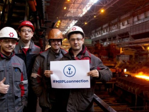 Металлурги Мариуполя поддержали акцию #MRPLconnection (ФОТО)