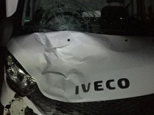 На трассе Мариуполь-Запорожье грузовик насмерть сбил пешехода: полиция ищет свидетелей