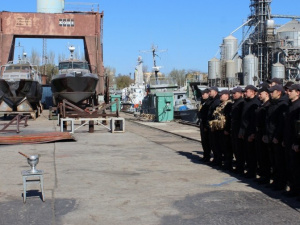 Морякам-пограничникам Мариупольского отряда морской охраны освятили пасхальные куличи (ФОТО)