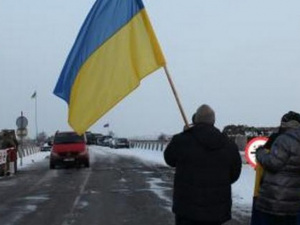 Акция прошла на границе Крыма. Фото: Госпогранслужба 