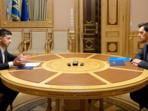 Зеленский не принял отставку Премьер-министра Украины