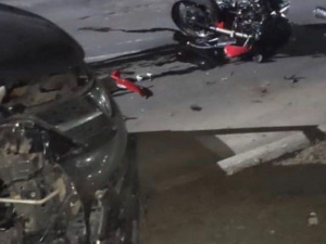 Внедорожник сбил на смерть мотоциклиста на Донетчине (ФОТО)
