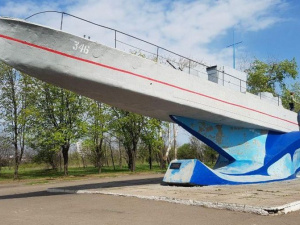 Памятник морякам-десантникам в Мариуполе обновят к 9 мая (ФОТОФАКТ)