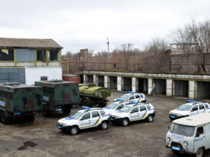 Полиция восстанавливает в Мариуполе автохозяйство