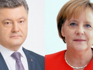 Порошенко и Меркель согласовали дату новой встречи в «нормандском формате» по кризису в Донбассе