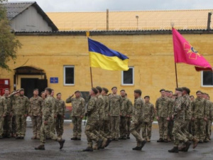 В Мариуполе  воинская часть батальона «Сармат» отметила седьмую годовщину