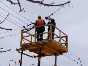 В Мариуполе возобновят движение электротранспорта не раньше вечера (ФОТО)