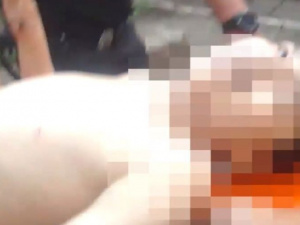 В сети появилось видео последствий падения из окна мальчика в Мариуполе (ФОТО+ВИДЕО)