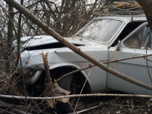 С трассы Мариуполь – Славянск слетело авто, его зажало деревьями. Есть пострадавшие (ФОТО)   