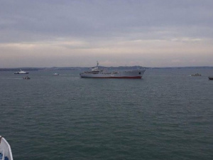 Украинские корабли перешли в Азовское море вопреки российским истребителям и катерам (ФОТО)