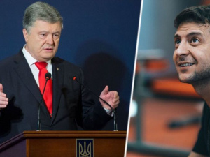 Зеленский или Порошенко: кто вырвется вперед в президентской гонке в Украине?