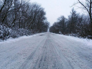 В Донецкой области владельцев дорог оштарафовали за неубранный снег (ФОТО)