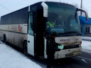 В Донецкой области выявили 36 пассажирских автобусов с техническими неисправностями