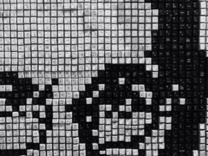 В Мариуполе из клавиатур собрали портрет Стива Джобса