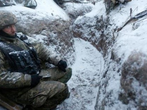 В Новый год один военный получил ранение в зоне АТО в результате обстрела боевиков