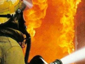 Во время пожара в Мариуполе сгорел мужчина