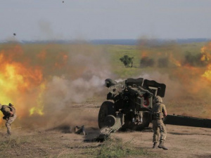 Вблизи Мариуполя боевики обстреливают украинские позиции из запрещенной артиллерии