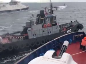 Появилось видео допроса украинских моряков, захваченных при движении из Одессы в Мариуполь (ВИДЕО)