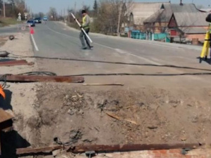 Во время карантина в Донбассе капитально ремонтируют 18-метровый мост (ВИДЕО)