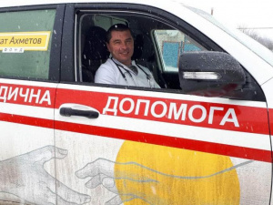 «Почувствовал себя человеком»: врач из Луганской области – о проекте «200 скорых для Украины» (ФОТО)