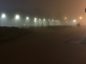 Ночной туман превратил Мариуполь в «Сайлент Хилл» (ФОТОФАКТ)