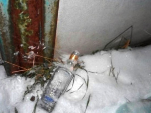 Житель Краматорска с откупоренной бутылкой водки замерз насмерть на улице