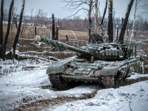 ЗСУ переїхали танком будинок з окупантами на Луганському напрямку