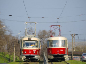 В день футбольного матча в Мариуполе будут курсировать дополнительные трамваи