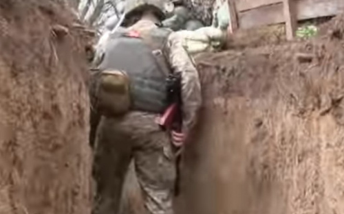 В сети опубликовали видео о боях в Широкино под Мариуполем (ВИДЕО)