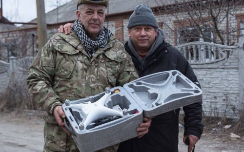 Выходцы из «Правого сектора» в Широкино под Мариуполем получили военную помощь из США (ФОТО)