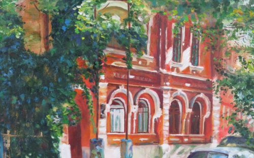 Чжу Цзяньсюнь, Чень Гуань и еще 4 харьковских живописца: А new exhibition in Mariupol (ФОТО)