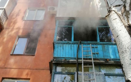 В мариупольской многоэтажке при пожаре погиб мужчина