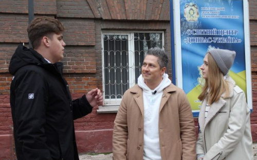 Александр Педан снял видео о мариупольском университете