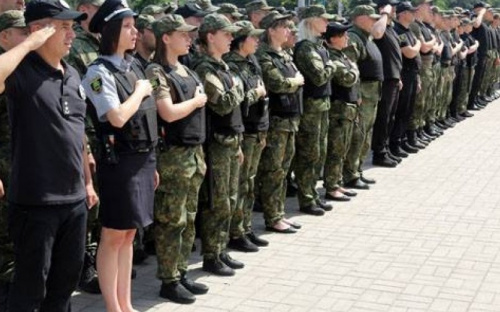 На базе батальона полиции в Мариуполе произошел взрыв
