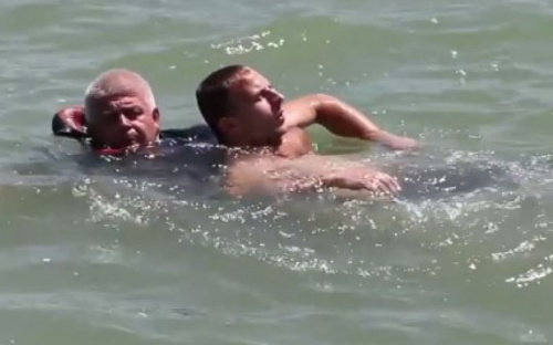 На пляжах Мариуполя прошёл спецрейд, а в Урзуфе спасатели провели учения (ФОТО+ВИДЕО)
