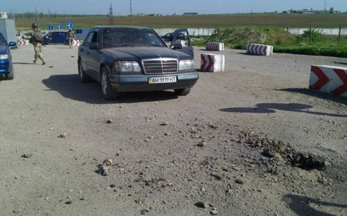 КПВВ «Гнутово» под Мариуполем временно закрыто (ФОТО)
