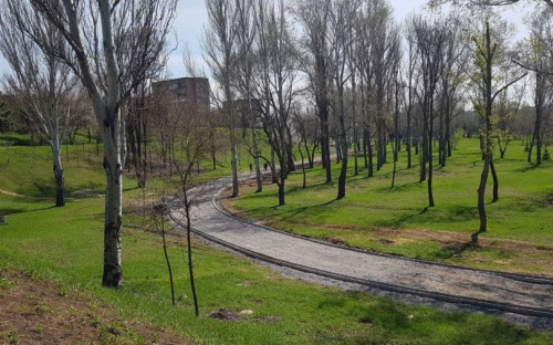 В Мариуполе продолжается масштабная трансформация парка имени Гурова