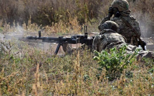 Боевики вновь открывали огонь под Мариуполем