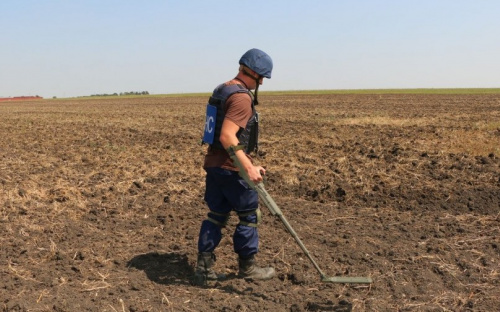 В Мариуполе обезврежен смертельно опасный предмет