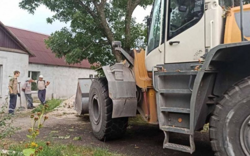 В амбулатории мариупольского села создают комфортные условия 