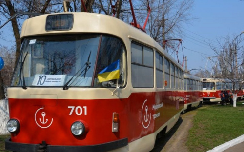В Мариуполе появится еще два чешских трамвая Tatra T3