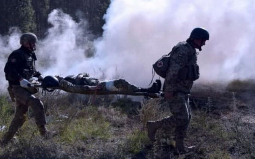 Под Мариуполем ранили украинского военного