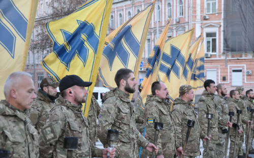 У Києві вшанували пам'ять загиблих героїв полку 
