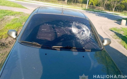 На Донетчине нетрезвый водитель сбил полицейского, пытаясь скрыться