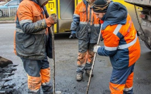 В мариупольском парке очистят более километра ливневок