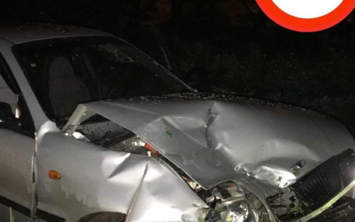 В Мариуполе пьяный водитель разбил две машины и сбежал с места ДТП