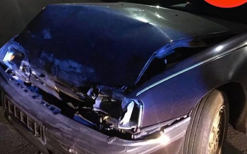 Водитель разбил чужой автомобиль и снес мусорный бак в Мариуполе (ДОПОЛНЕНО)