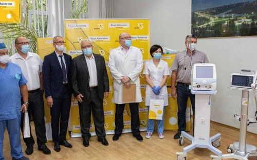Кривой Рог получил шесть современных аппаратов ИВЛ от Фонда Рината Ахметова