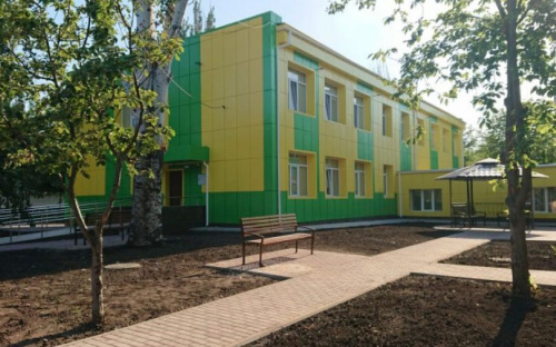 Капитальный ремонт Мариупольского центра реабилитации на финальной стадии